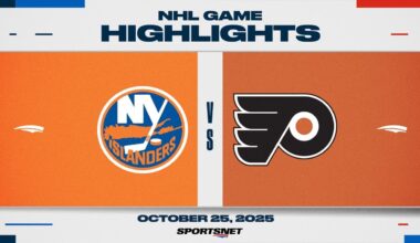 NHL Highlights | Islanders vs. Flyers - October 25, 2025
