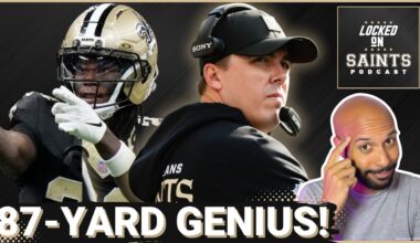 GENIUS: New Orleans Saints' Kellen Moore WAITED Weeks to Spring 87-Yard Touchdown Call