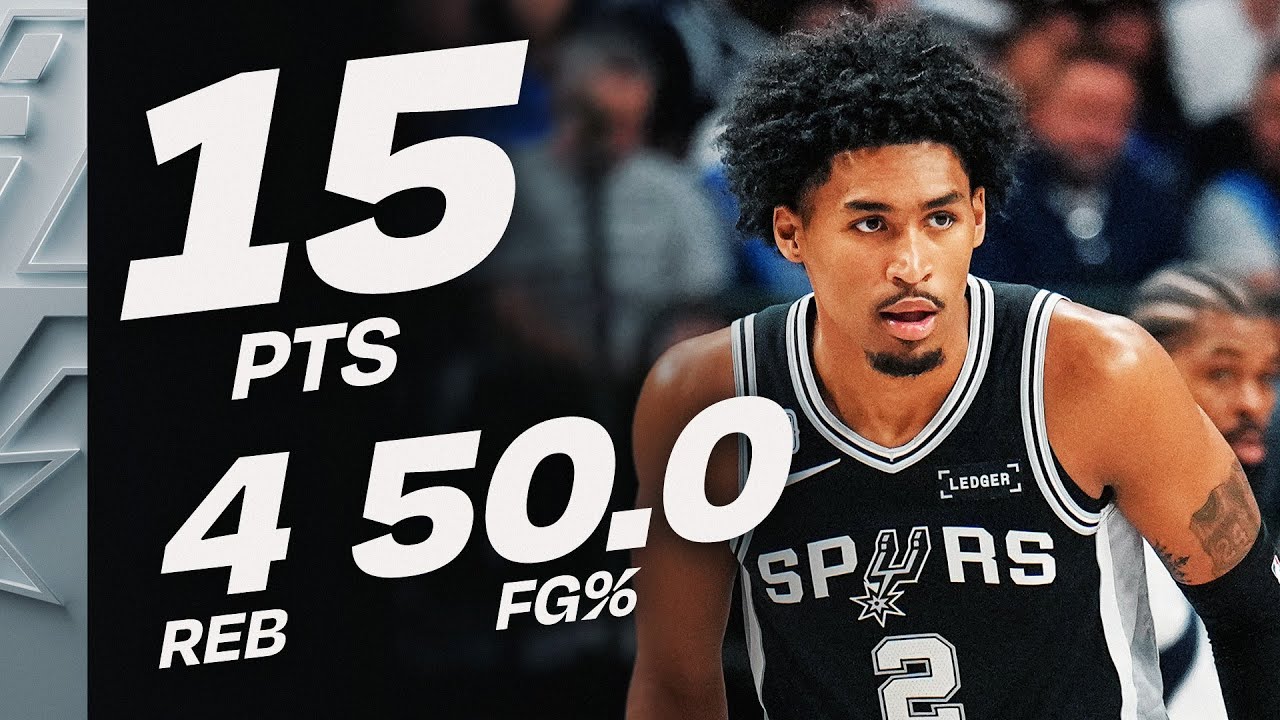 Dylan Harper Scores 15 PTS In His Debut | October 22, 2025