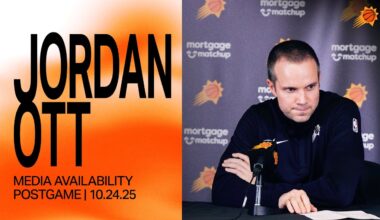 Jordan Ott Postgame Media Availability | Phoenix Suns | 10-24-25