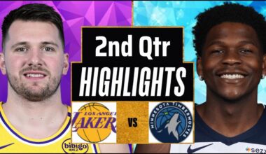 Los Angeles Lakers vs Timberwolves Full Game Highlights 2nd Qtr P2 | Oct 24 | 2025 NBA Highlights
