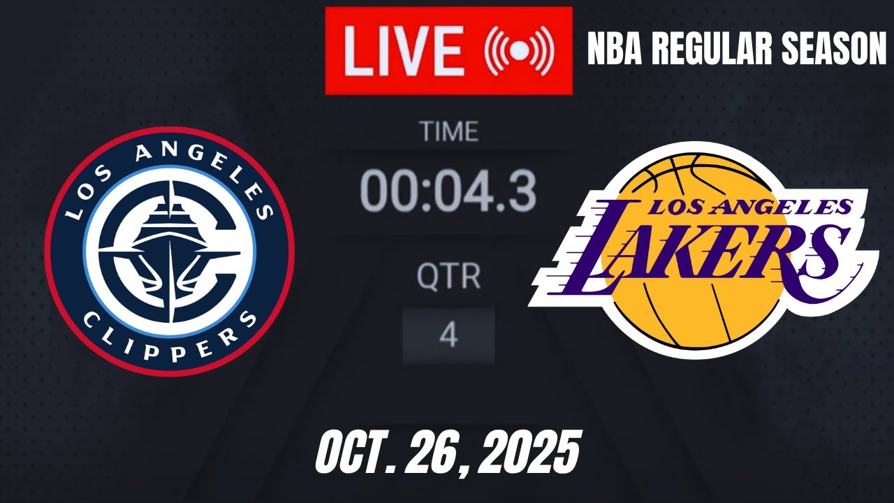 NBA LIVE! Los Angeles Lakers vs Los Angeles Clippers | October 26, 2025 | Lakers vs Clippers 2K26