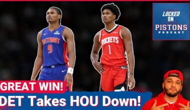 Detroit Pistons' Team Effort OVERWHELMS Star-Studded Rockets | Ausar Outplays Amen In Twin Battle