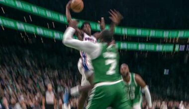 Jaylen Brown Wanted NO Part of That 😅👀