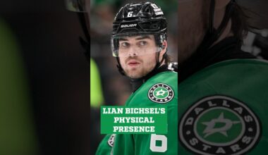 Dallas Stars D-Man Lian Bichsel is a SCARY Presence on the Ice for Opponents | DLLS Sports