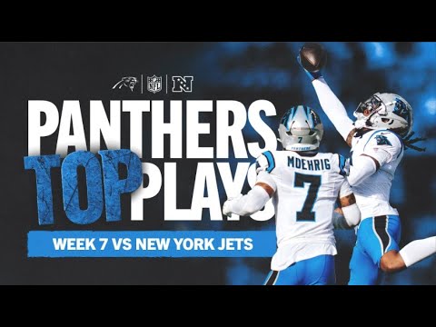 Panthers Top Plays vs New York Jets | Week 7 | Carolina Panthers