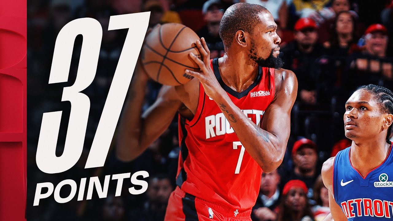 Kevin Durant Was COOKING vs Pistons! | October 24, 2025