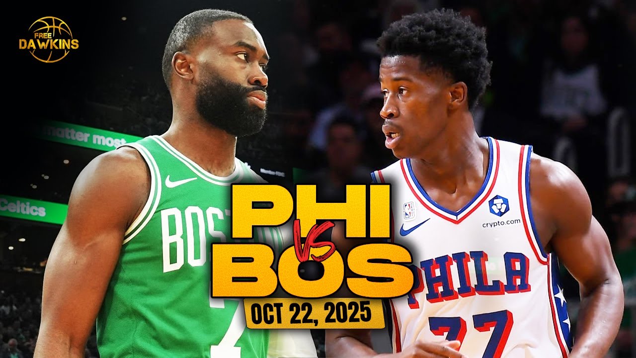 Boston Celtics vs Philadelphia 76ers Full Game Highlights | Oct 22, 2025 | FreeDawkins