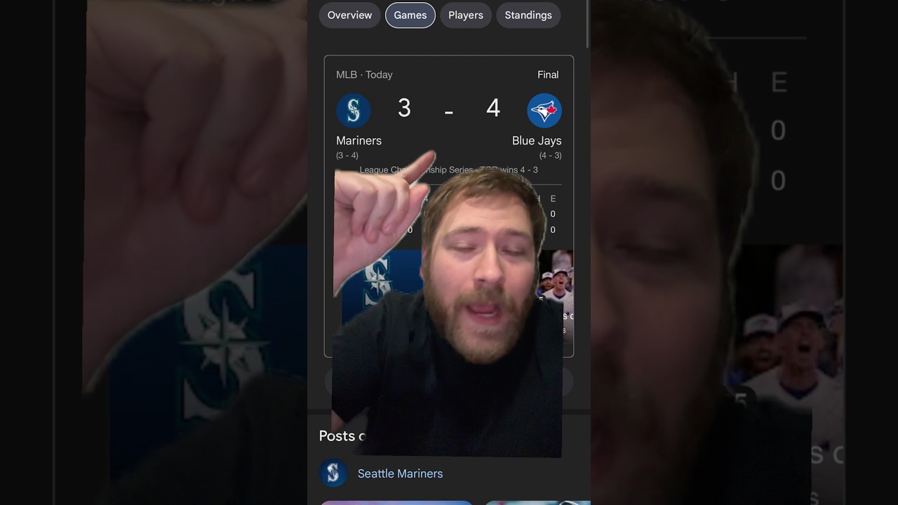 Seattle Mariners ALCS Game 7 Thoughts 💭