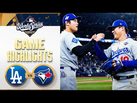 Dodgers vs. Blue Jays World Series Game 2 Highlights (10/25/25) | MLB Highlights