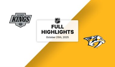 NHL Highlights | Kings vs. Predators | October 25, 2025