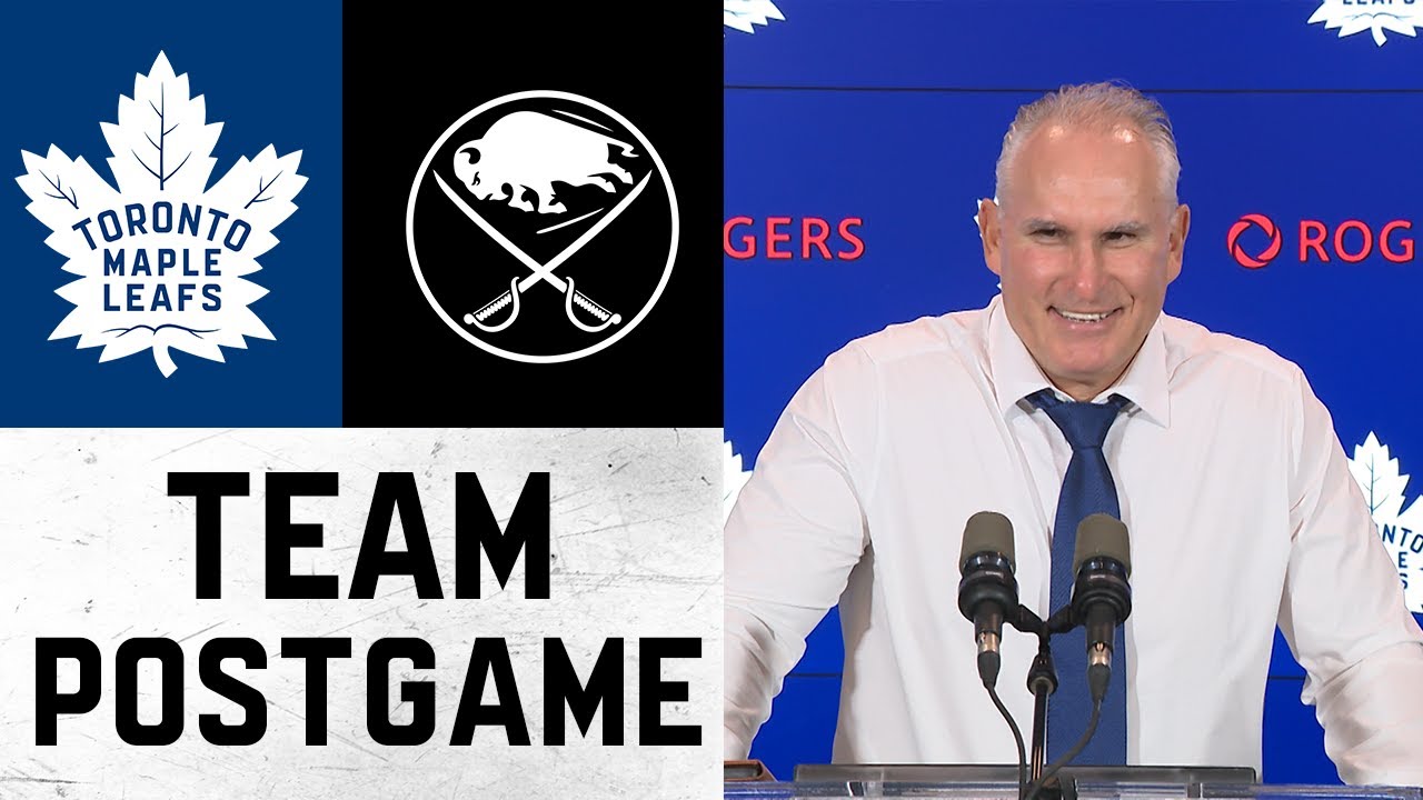 Maple Leafs Full Media Availability | Post Game vs Buffalo Sabres | October 25, 2025