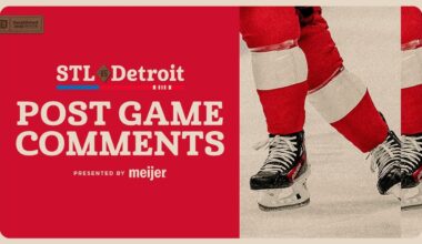 JT Compher, Jonatan Berggren, Todd McLellan Post Game Comments vs STL | Oct. 25, 2025