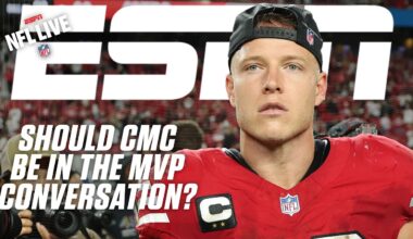 Read & React 👀 How Christian McCaffrey has put himself in the MVP conversation | NFL Live