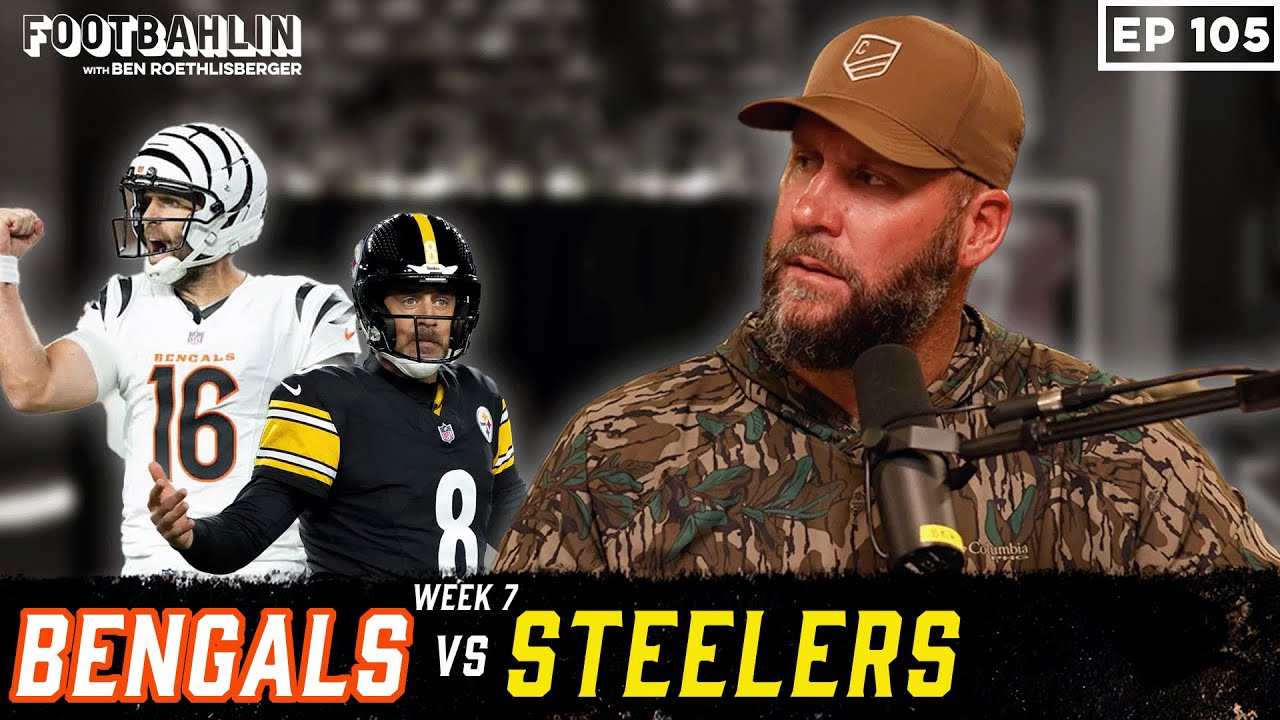 Big Ben talks Steelers loss to the Bengals, Green Bay preview, Tight End touchdowns and more! Ep 105