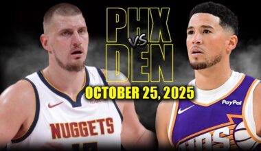 Denver Nuggets vs Phoenix Suns Full Game Highlights - October 25, 2025 | NBA Season