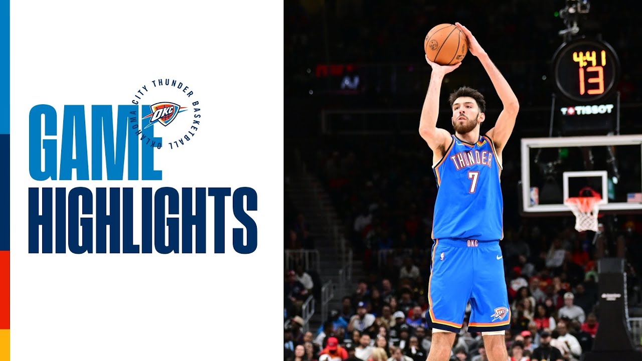 OKC Thunder at Atlanta Hawks | Game Highlights | October 25, 2025