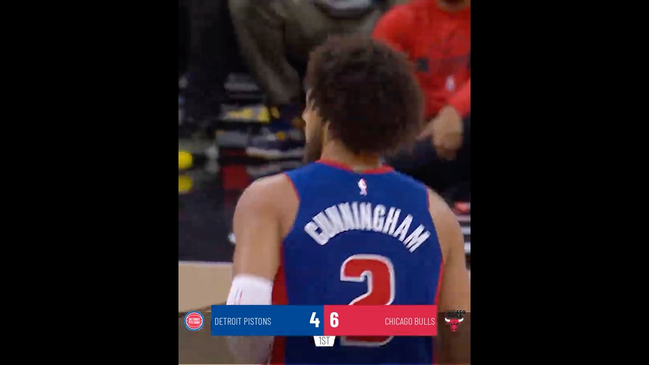1st Quarter Highlights | Pistons vs Bulls #nba #detroitpistons #pistons
