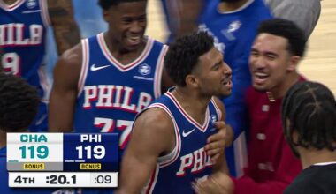 Final 4:29 MUST-SEE ENDING 76ers vs Hornets 🤯 | October 25, 2025