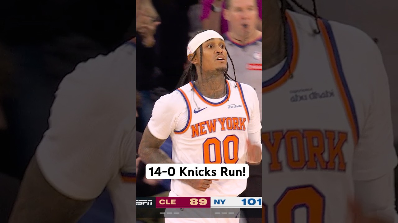 The Knicks are firing on ALL CYLINDERS!