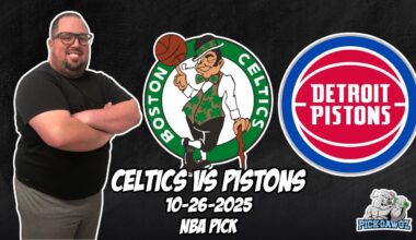 Detroit Pistons vs Boston Celtics 10/26/25 NBA Free Picks & Prediction | NBA Betting Tips