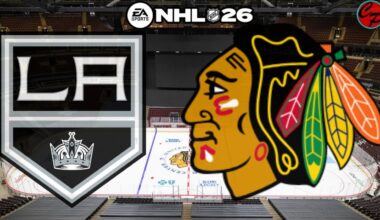 LA Kings vs Chicago Blackhawks Game 9 NHL 26 (SIM)