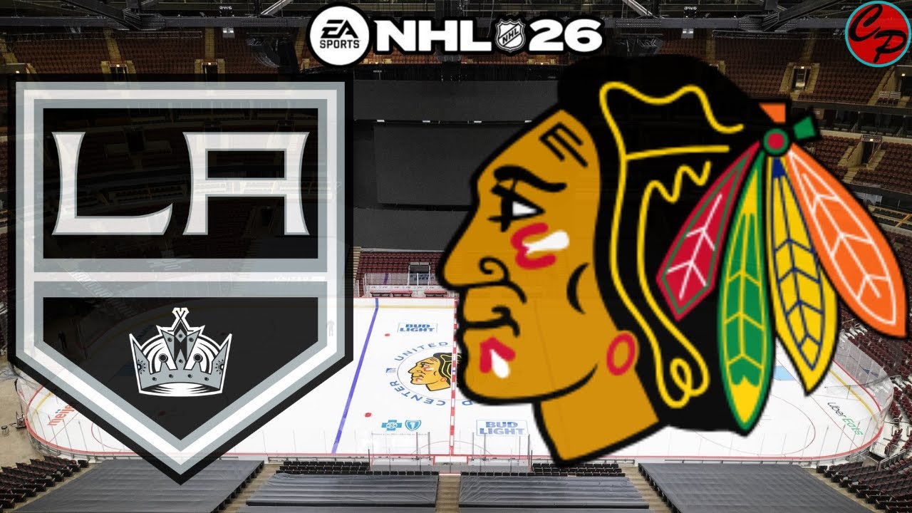 LA Kings vs Chicago Blackhawks Game 9 NHL 26 (SIM)