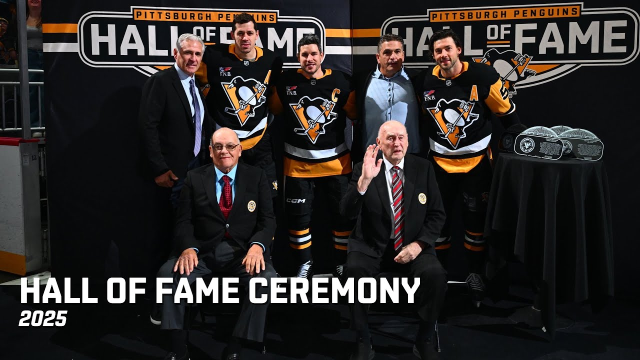Hall of Fame Ceremony (10.25.25) | Pittsburgh Penguins