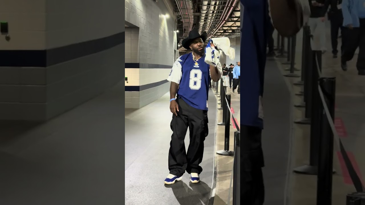 Dez Bryant was fired up 🔥 for the #DallasCowboys win over the Commanders!