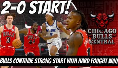 Bulls Bench Shows Up Big As Bulls Start Season 2-0 After Win Over Magic | Are Bulls Playoff Bound?