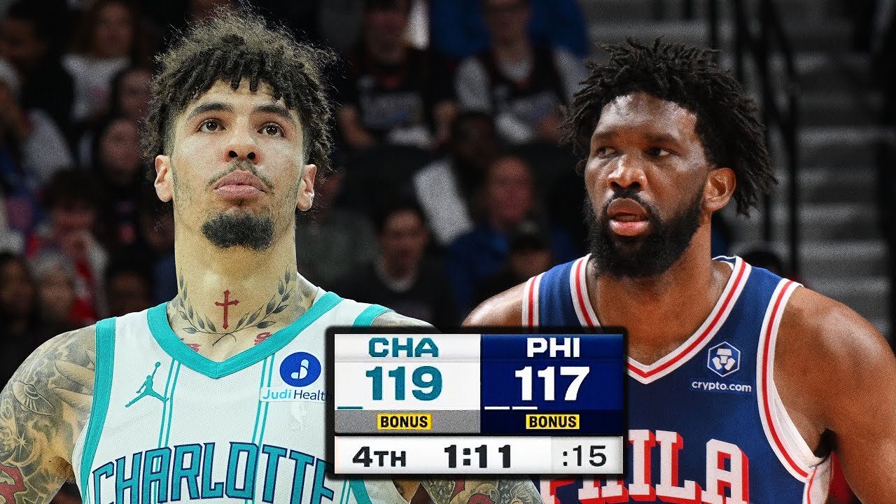 INTENSE Ending 😱 Hornets vs 76ers Last Minute | October 25, 2025