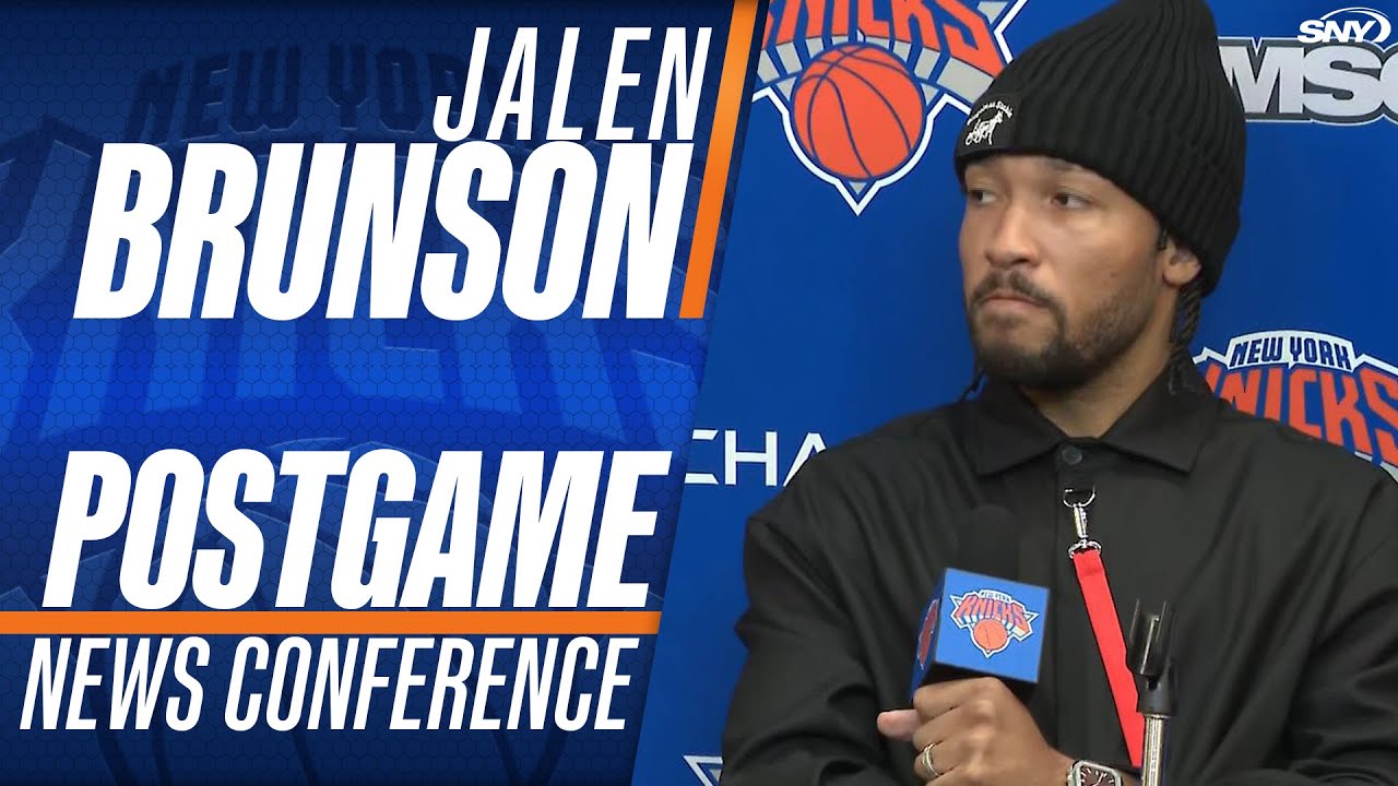 Jalen Brunson on Knicks' 11-man rotation in win over Cavs