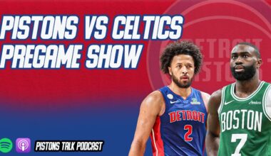 Detroit Pistons Vs Boston Celtics Pregame Show With Courtney Tate