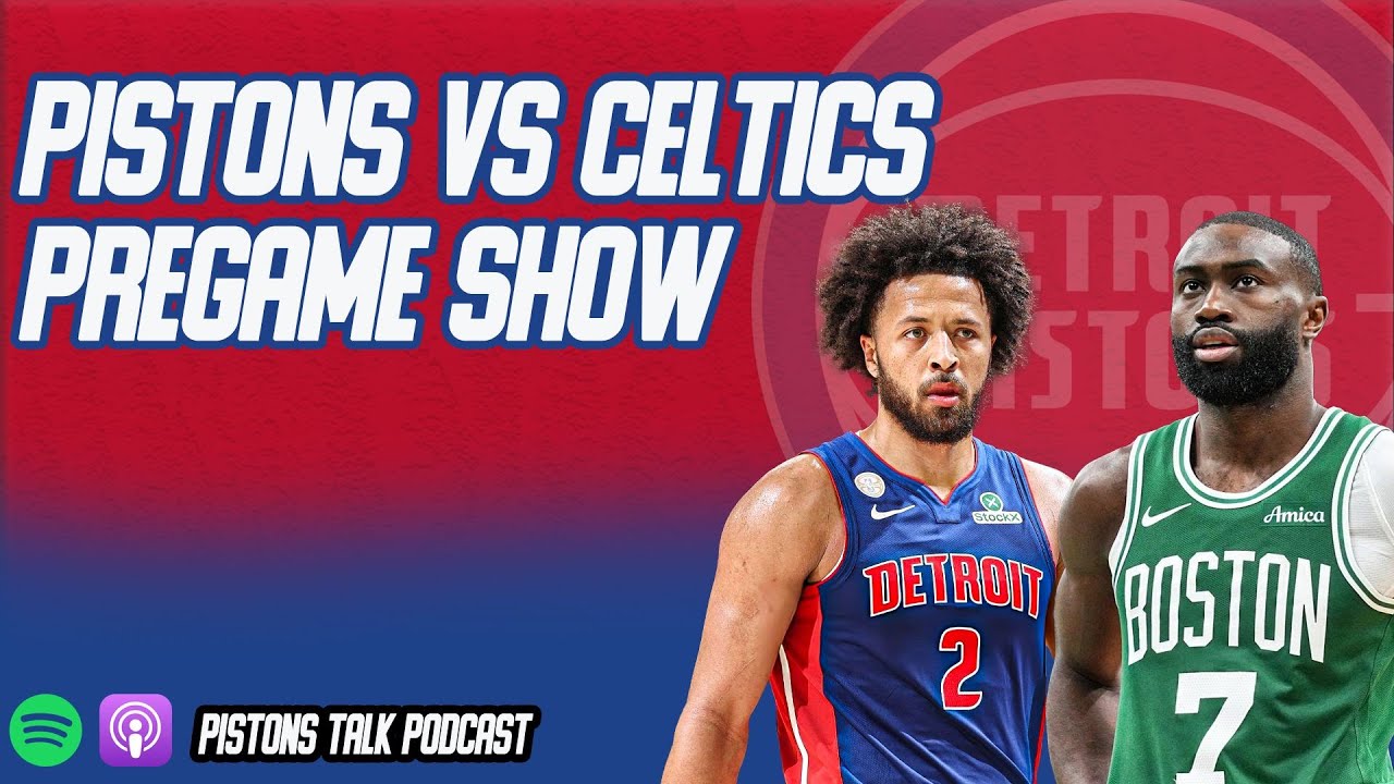 Detroit Pistons Vs Boston Celtics Pregame Show With Courtney Tate