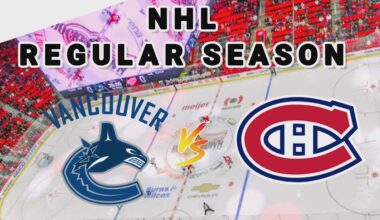 Vancouver Canucks vs Montreal Canadiens | 2025 NHL Regular Season Live Play by Play Score