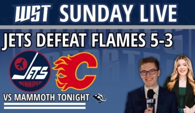 Winnipeg Jets win over Calgary, vs. Utah Mammoth Tonight | WST Sunday Live