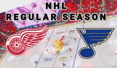Detroit Red Wings vs St. Louis Blues | 2025 NHL Regular Season Live Play by Play Score