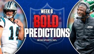 NFL Week 8 BOLD Predictions: Jets, Aaron Glenn earn first win, Andy Dalton & Panthers upset Bills 👀