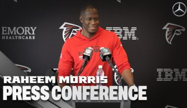 Head Coach Raheem Morris Week 6 Media Availability | Tuesday, October 7th | Press Conference