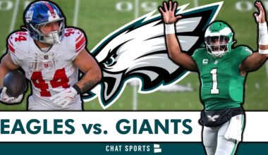 HUGE Philadelphia Eagles News Going Into BIG Game vs. Giants - What The Eagles Must Do To Win