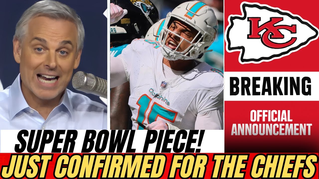 🚨😱FINALLY, THE KANSAS CITY CHIEFS' NEW SIGNING EXPLODES IN THE LAST MINUTES...