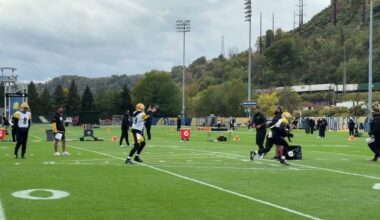 Rookie Will Howard Has First Steelers Regular-Season Practice | Steelers Sights & Sounds