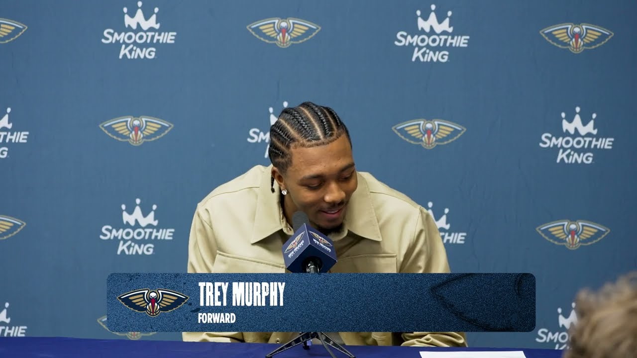 Trey Murphy III interview | Pelicans-Spurs Postgame 10/24/2025