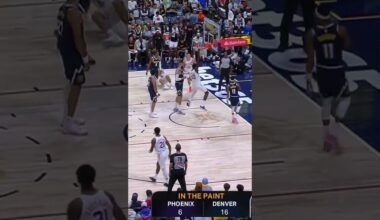 FIRST NBA BUCKET FOR MAN MAN ‼️ #shorts | Phoenix Suns