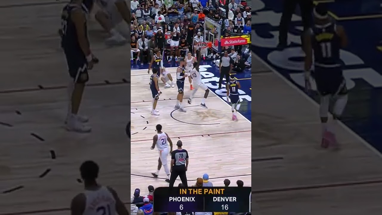 FIRST NBA BUCKET FOR MAN MAN ‼️ #shorts | Phoenix Suns