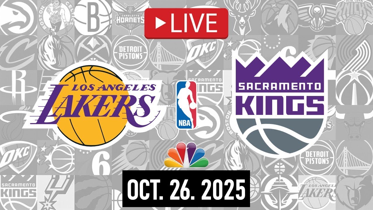 NBA LIVE! Los Angeles Lakers vs Sacramento Kings LIVE | October 26, 2025 | NBA 2K26