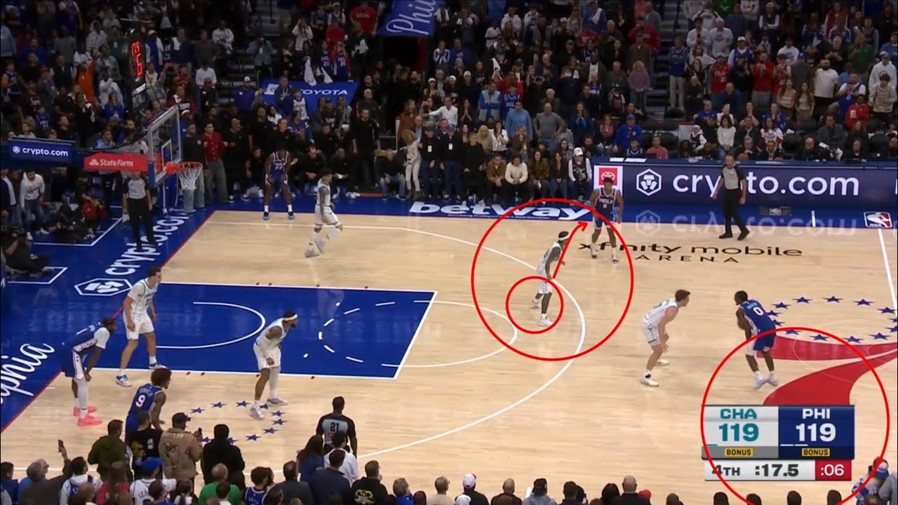 CHARLOTTE HORNETS dropped on their head coaching vs. PHILADELPHIA 76ERS