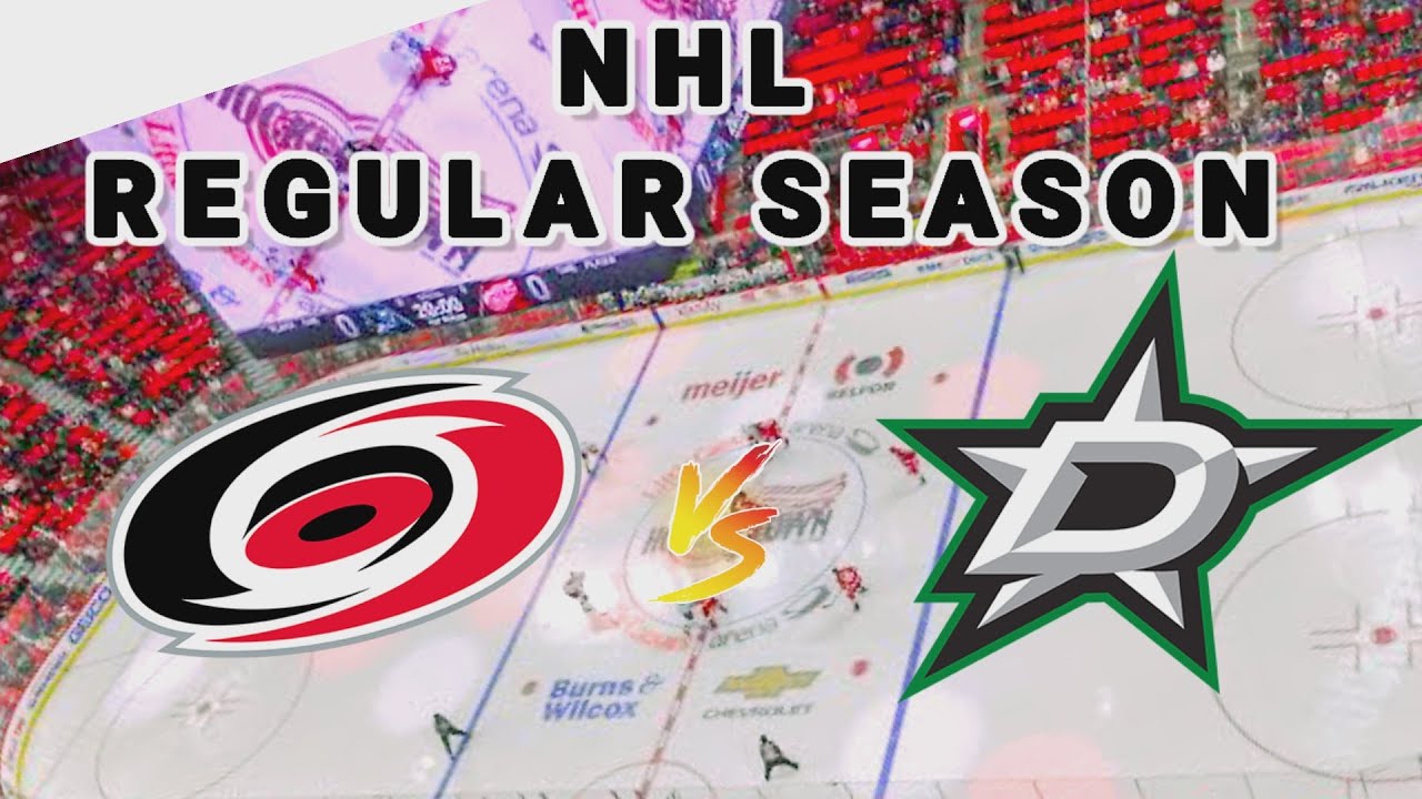 Carolina Hurricanes vs Dallas Stars | 2025 NHL Regular Season Live Play by Play Score