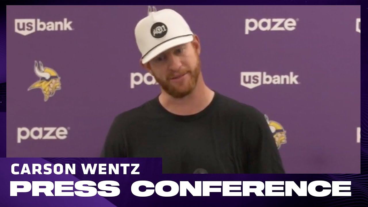 Carson Wentz on Playing Through Pain, Team's Tough Night In Los Angeles  | Vikings at Chargers