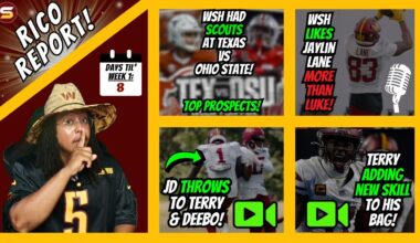 👀WSH Had Scouts at Texas-Ohio State! | WSH Likes Jaylin More Than Luke! Terry's NEW Skill! 🎥JD➡️T&D!